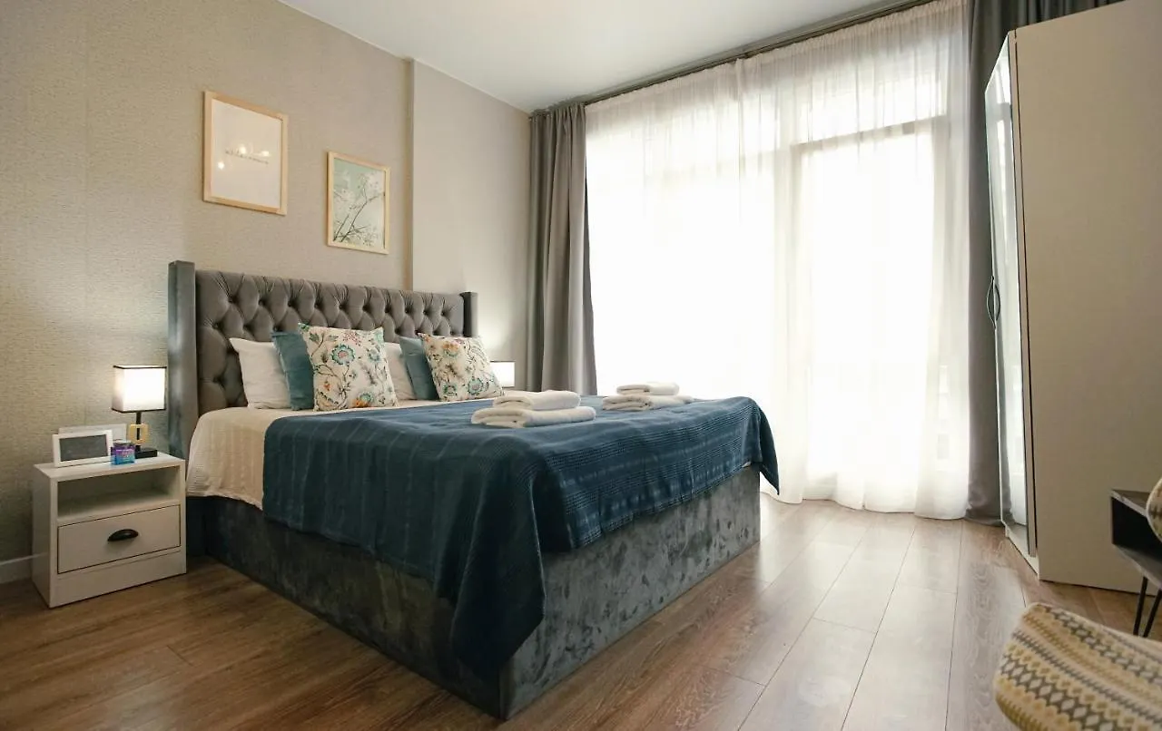Gg Home - Cozy Studio In Complex White Sails With Sea And Pool View On 7Th Floor Batumi