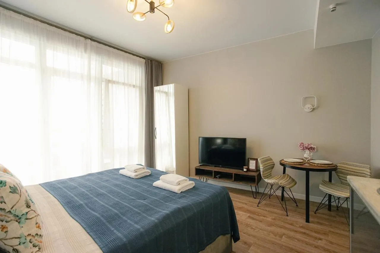 Gg Home - Cozy Studio In Complex White Sails With Sea And Pool View On 7Th Floor Batumi 0*,  Georgia