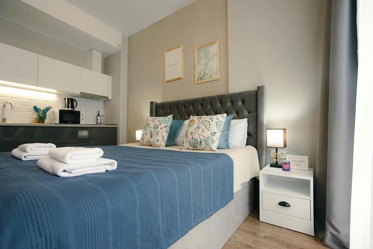 Gg Home - Cozy Studio In Complex White Sails With Sea And Pool View On 7Th Floor Batumi